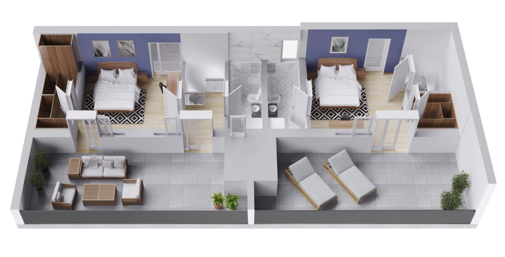 New Build 1 & 2 Bedroom Apartments For Sale in Intimate 6 Storey Building With Only 11 Units, in Piraeus, Greece 3% ROI Estimate