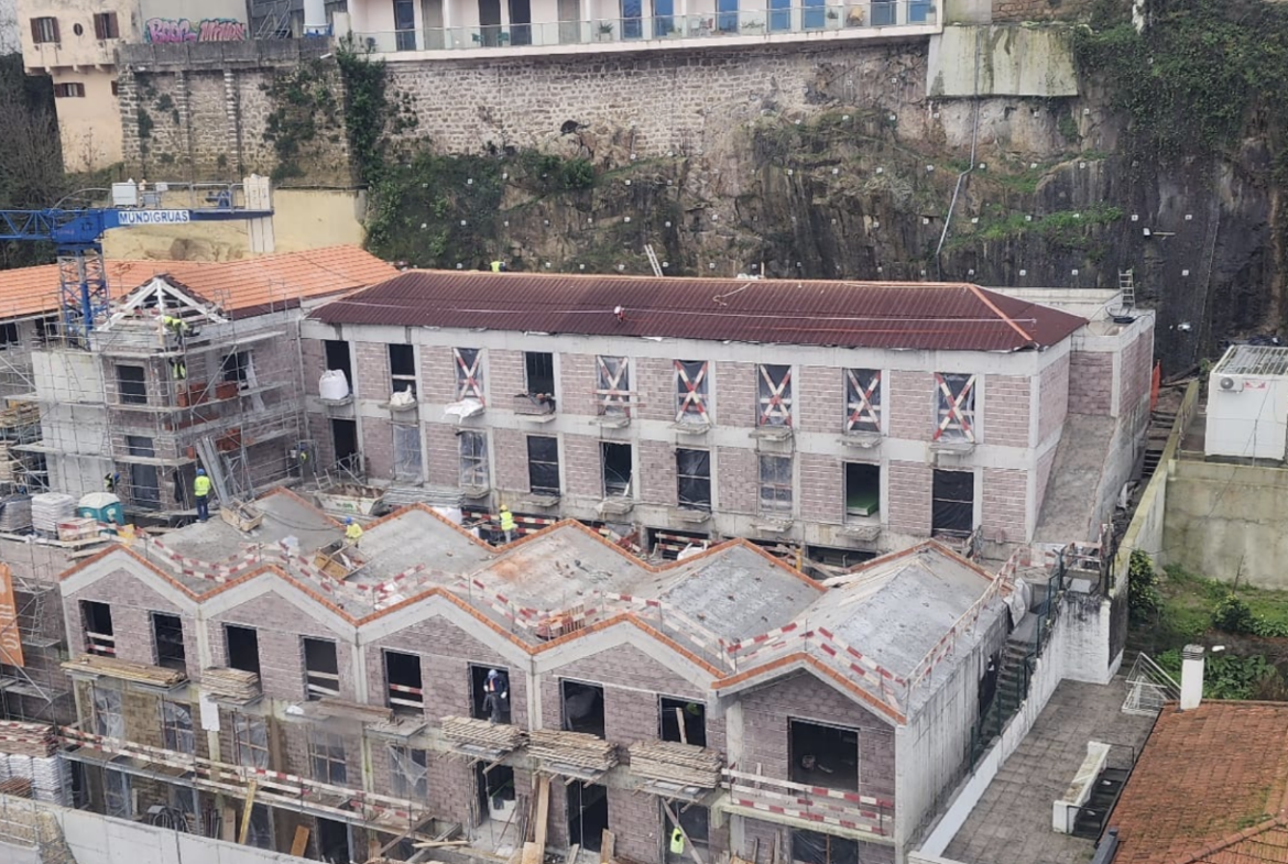 4 Star Hotel Under Construction, For Sale in Porto, with 64 Rooms, 2 Pools & More