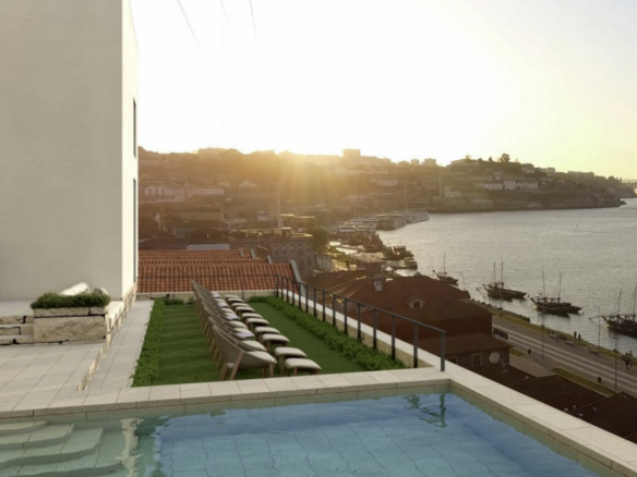 4 Star Hotel Under Construction, For Sale in Porto, with 64 Rooms, 2 Pools & More